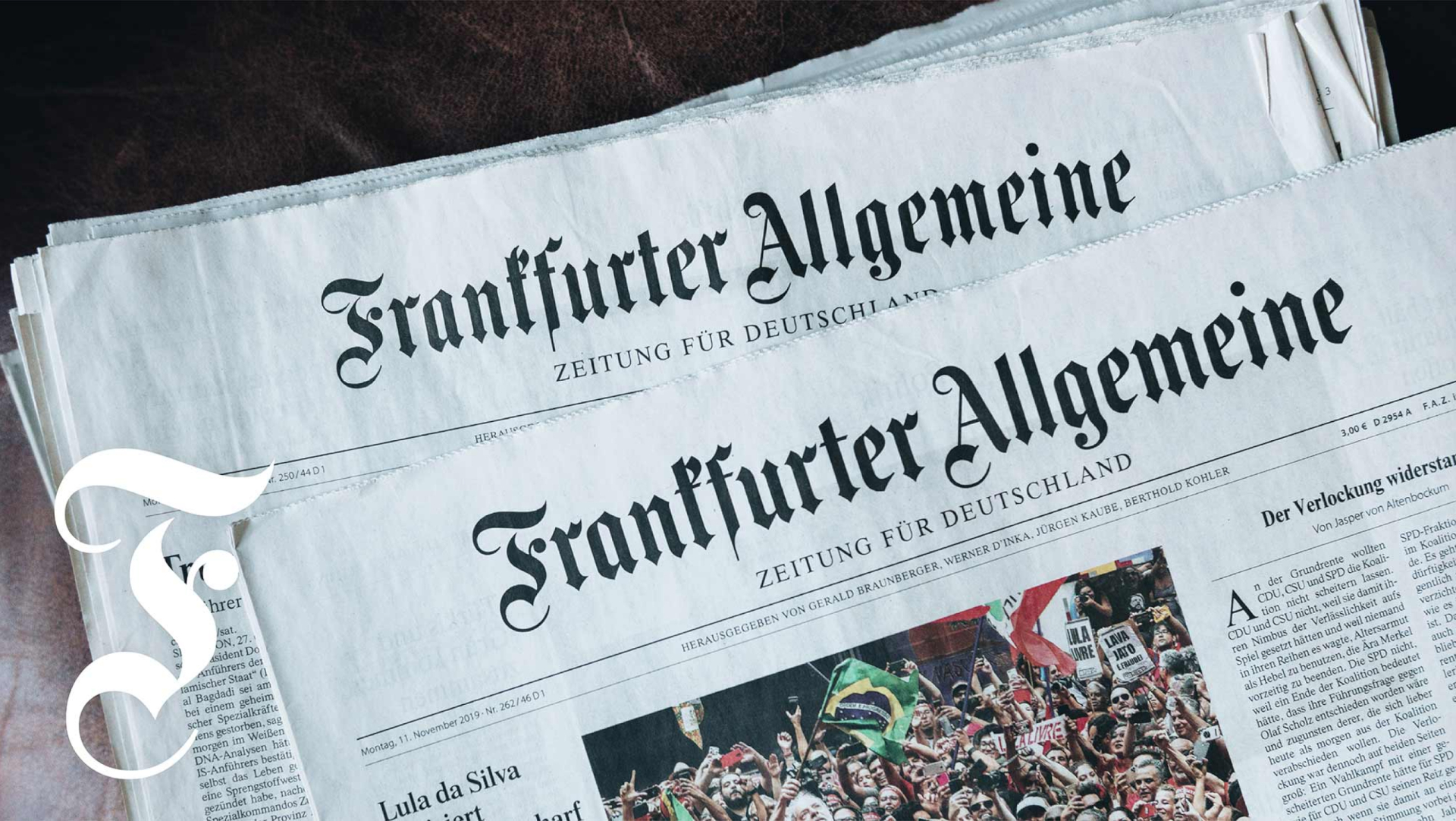 Dalton Maag | Portfolio: Logo Refinement: Frankfurter Allgemeine